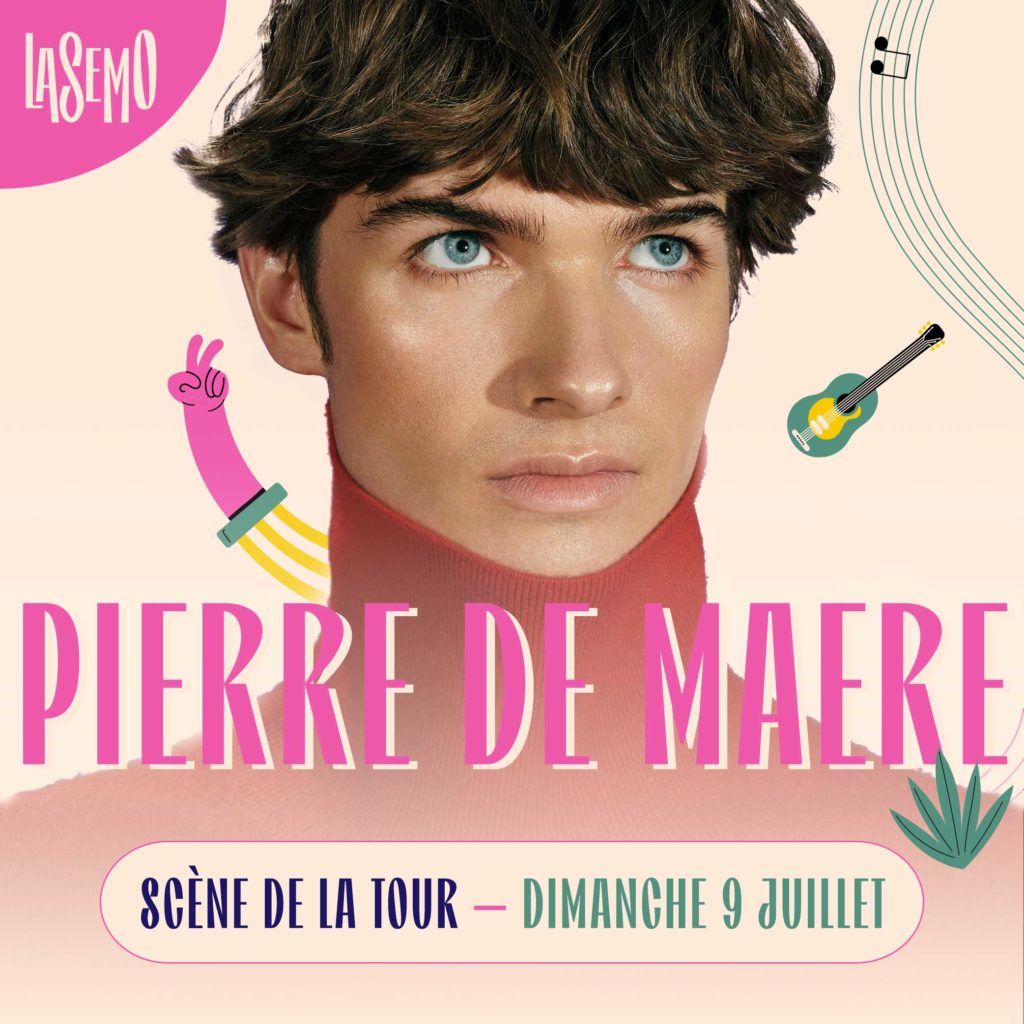 Pierre de maere Line-up 2023 Festival musique Lasemo Enghien